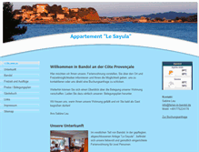 Tablet Screenshot of ferien-in-bandol.com